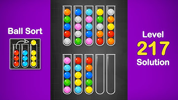 Ball Sort Puzzle Solution Level 217