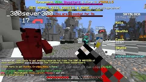 Hacked Client/Kill Aura & Speed & Flight [SkyBlock]