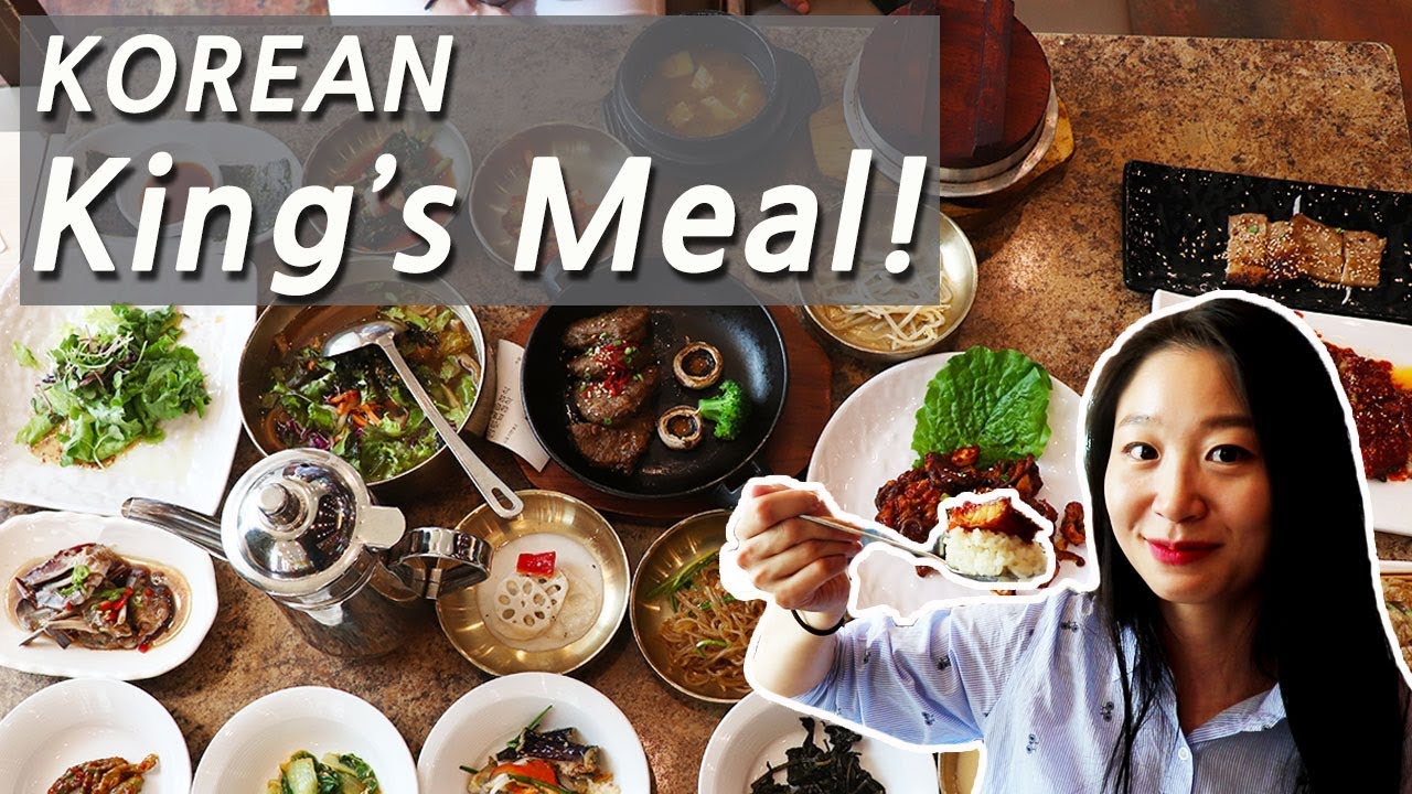 Korean KING's MEAL!!! YouTube