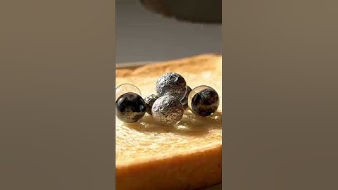 Spreading glass planets onto toast ASMR  #satisfying  #asmr #ai #viral #asmrsounds #fyp