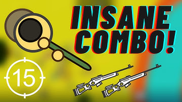 DUAL SV-98 + 15X SCOPE OP COMBO IN SAVANNAH MODE!!!  (Surviv.io)