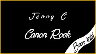 JerryC - Canon Rock (bass tabs)