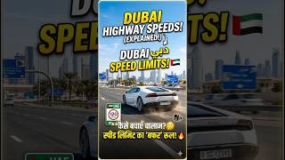 🚗 Dubai Highway Speed Limits Explained | How Fast Can You Drive in Dubai? 🇦🇪