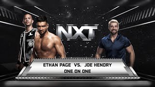 WWE 2K26 Universe Mode | Ethan Page Vs Joe Hendry