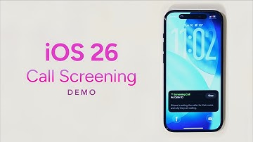 iOS 26 – Call Screening Demo