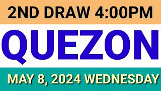 STL - QUEZON May 8, 2024 2ND DRAW RESULT