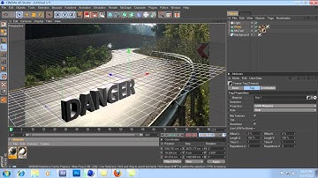 Cinema 4D - 3D Text compositing and photoshop cs5 tutorial