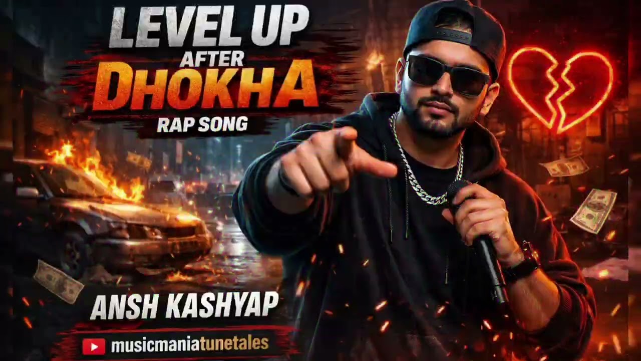 🎤LEVEL UP AFTER DHOKHA🔥| Emotional Revenge Rap 2026 | Ansh Kashyap | MusicManiaTuneTales | #RapSong