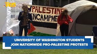 UW students joining nationwide pro-Palestine movement