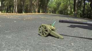 Firing Mini Cannons!