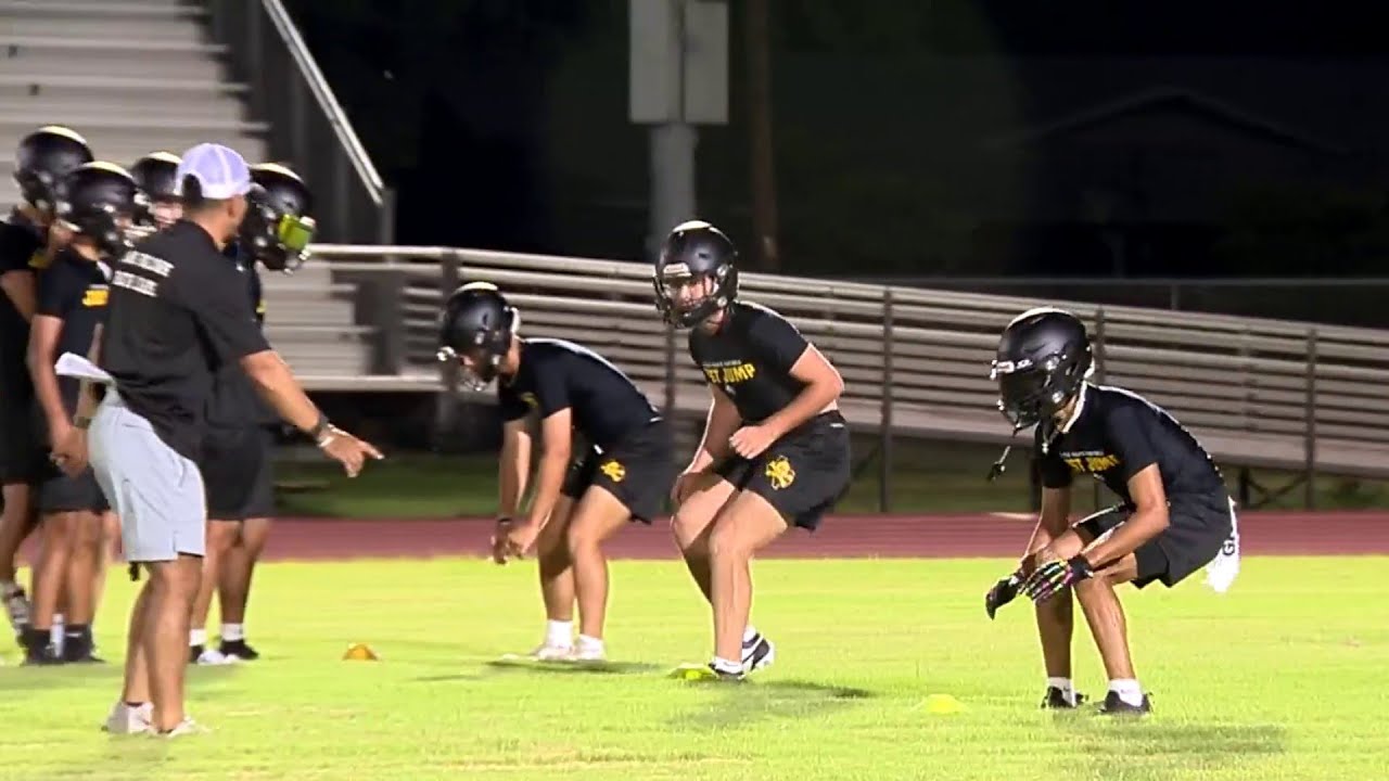 San Antonio high school football teams hold midnight practices to start the 2025 season