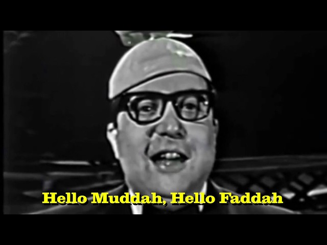 Allan Sherman - Hello Muddah, Hello Fadduh!