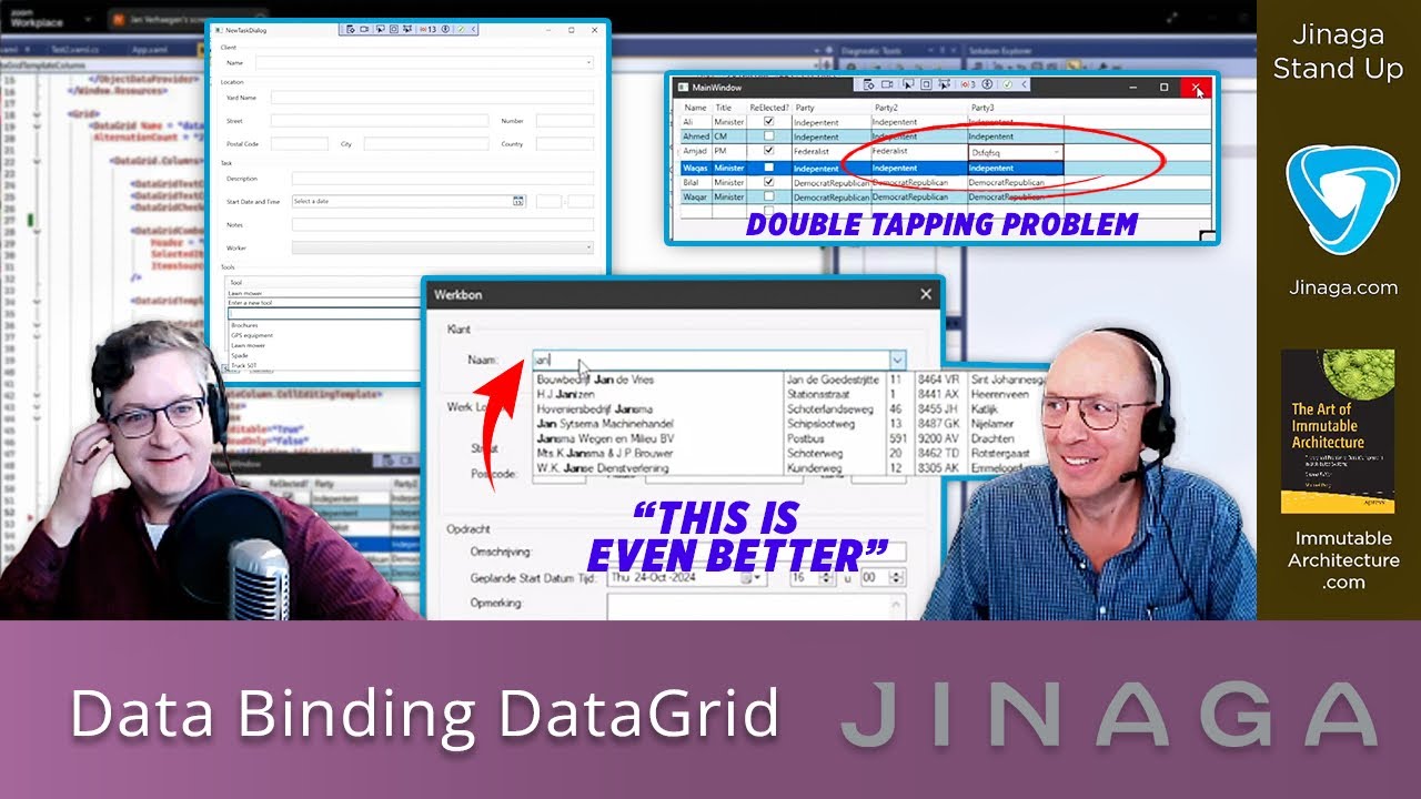 Data Binding DataGrid - YouTube