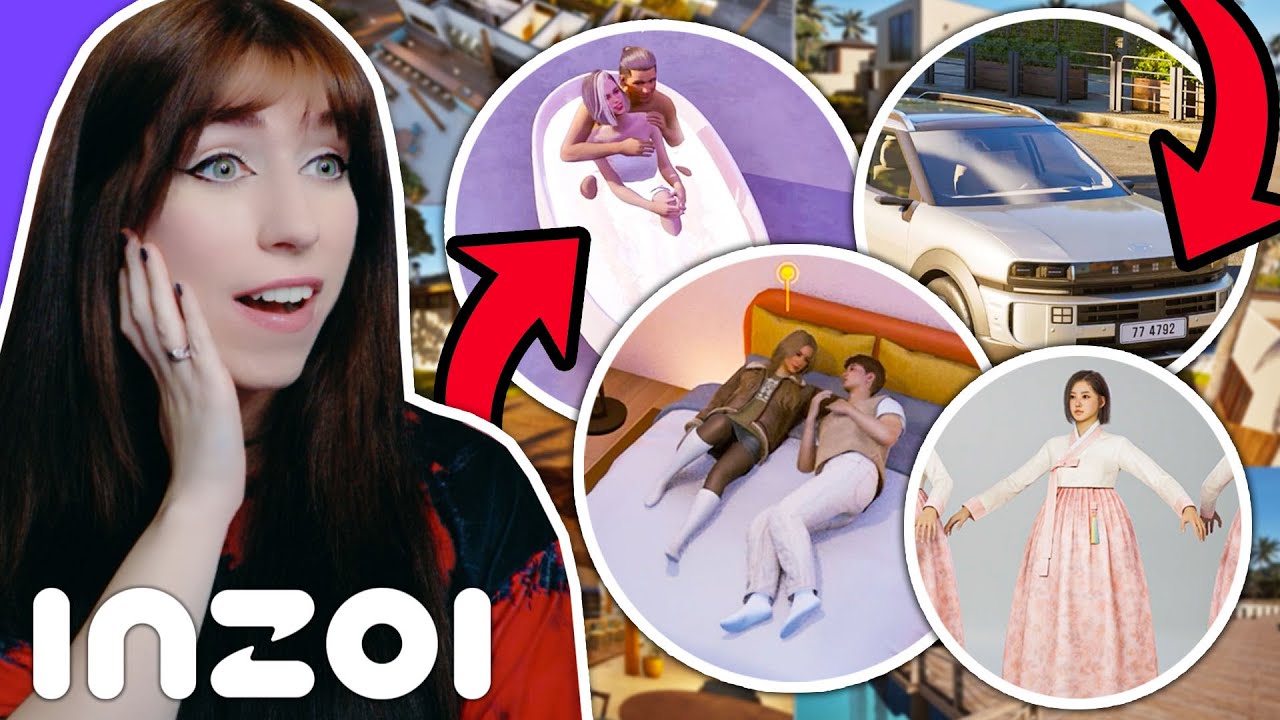 В этом году inZOI добавляет новые функции! Это невероятно!