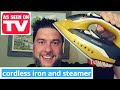 Power xl cordless iron and steamer as seen on tv iron put to the test 153