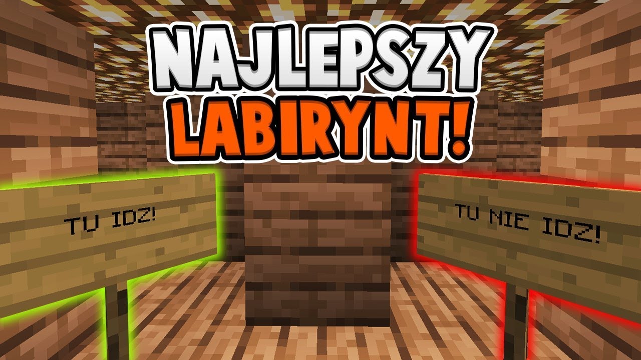 NAJLEPSZY LABIRYNT EVER! 10/10 XDDD - NAJLEPSZE Z NAJGORSZYCH, CZYLI WASZE MAPY MINECRAFT #41