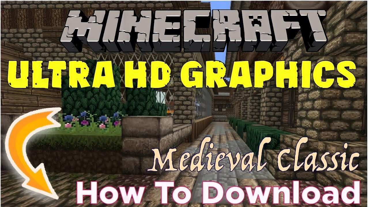 How to get Ultra HD graphics in Minecraft Mobile || Minecraft PE me HD ...