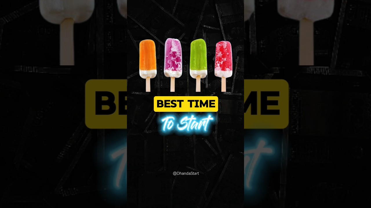 Start your Ice Cream Business now 