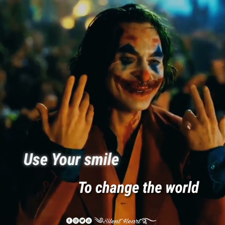 #Joker_fake_smile_status Joker Fake Smile Whatsapp Status || Sad Whatsapp Status || #pain​#stress​