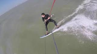 Strapless backroll boardoff