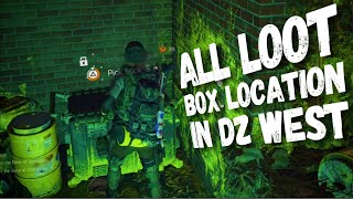 The Division 2 All Loot Box Location in DZ West!