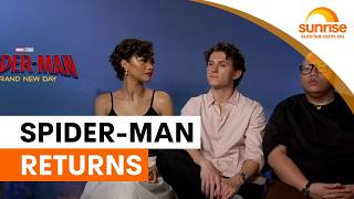 Tom Holland and Zendaya celebrate 10 years of Spider-Man | Sunrise