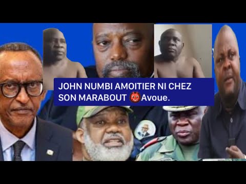 URG Gen John Numbi Trapped By His Marabout He Confessed It Was Himself The Assassination Of Ch
