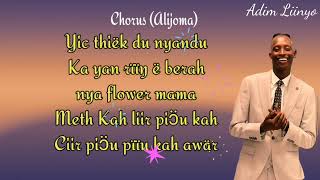Mike Dee ft Alijoma - Nya Flower (official lyrics 2022 - South Sudan Music) made by Adim Liinyo
