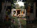 Transforming an Old Shipping Container into a Beautiful Cozy House🏡🌳
