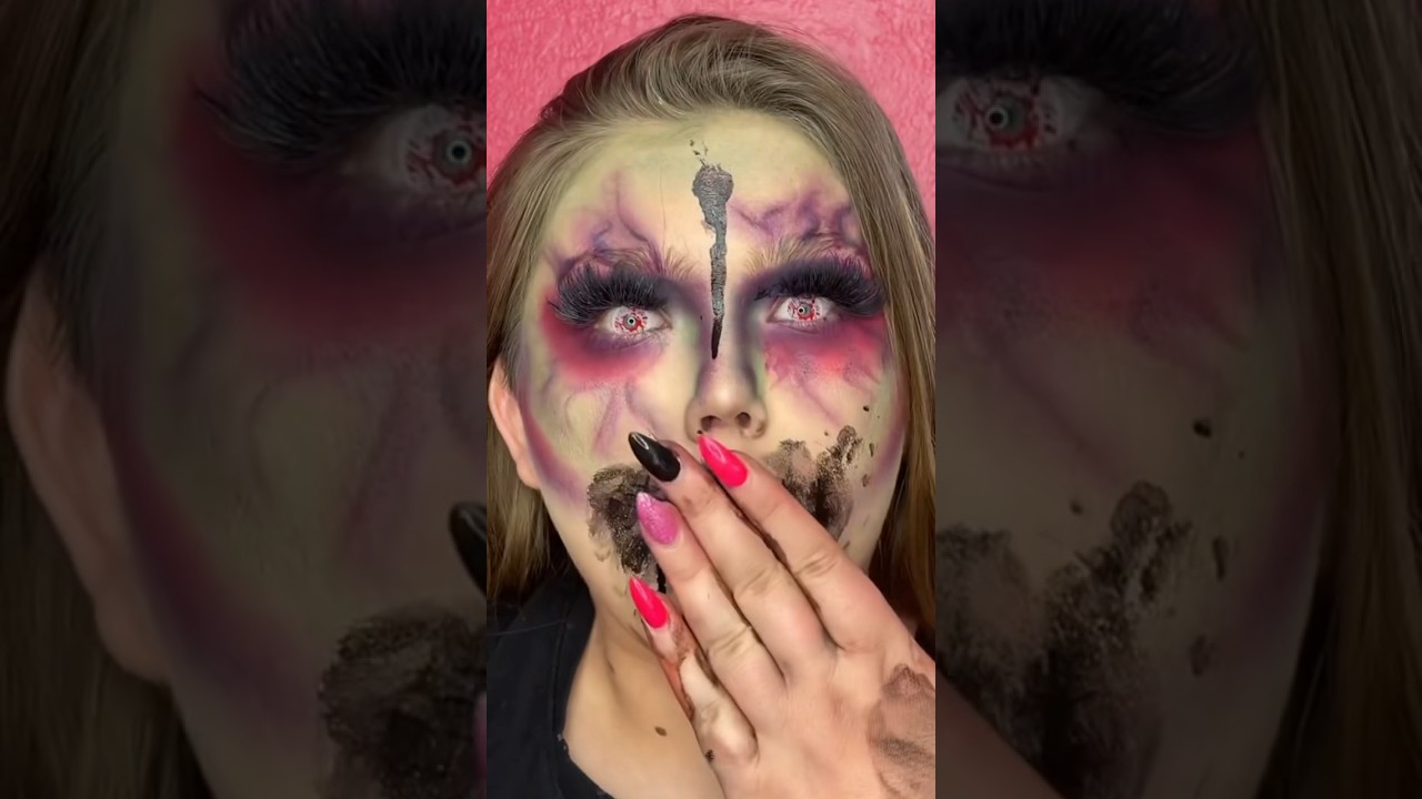 Zombie makeup transformation #zombie #makeup #realrachel #realrachel2023 #rachelxoxomua #2021