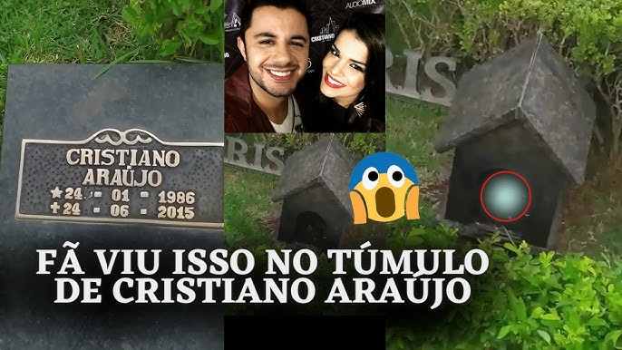 Vídeo de túmulo de Cristiano Araújo e Allana é exposto e emociona