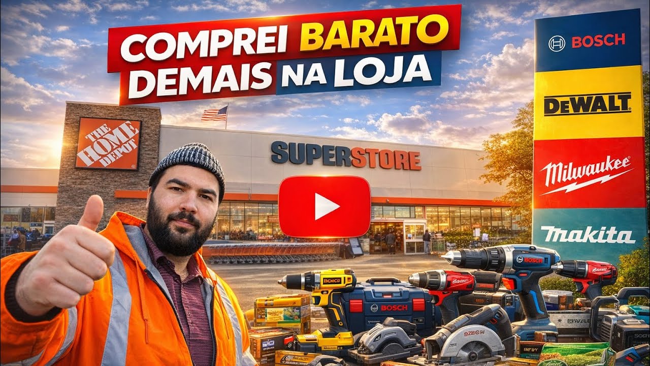 Maior loja de ferramenta do mundo (super store home depot )