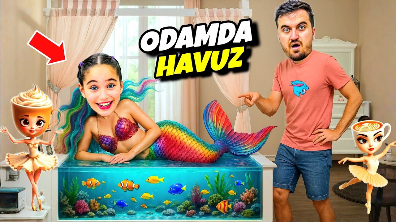 ELİF SİNEM YATAĞINI HAVUZ YAPTI ‼️ ANNEME DEV KIŞKIRTMA YAPTIM!!