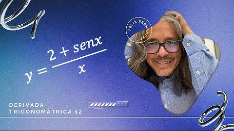 Derivada Trigonométrica 12 con #mathfelix_ Prof. Félix Fernández