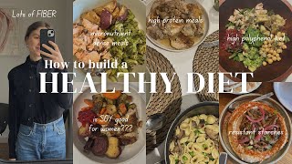 What I eat in a week as a Naturopathic Doctor/ high protein & high fiber melas/ how I build my meals