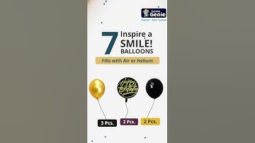 Home Genie Printed Balloons for Decoration