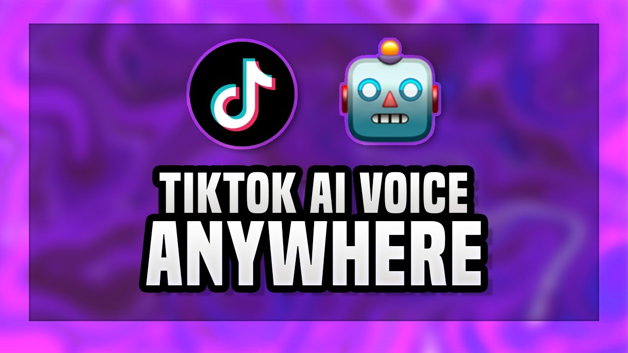 How to use TikTok's AI voice without using TikTok - YouTube
