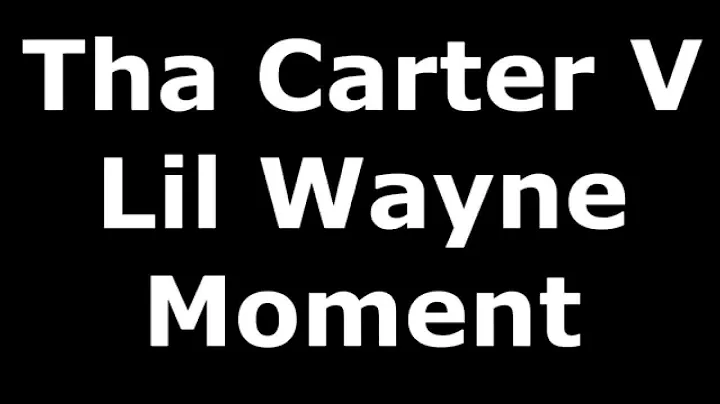 Lil Wayne - Moment (CDQ) Tha Carter V