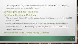 Configuring Kafka Connect JdbcSourceConnector for SQL Server with SSL and Legacy Crypto Policies