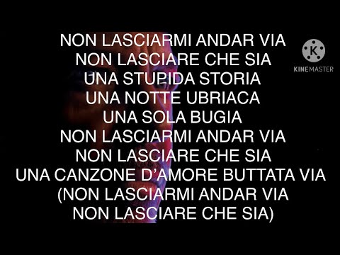 Vasco Rossi Una Canzone D Amore Buttata Via Testo Con Audio E Lyrics Video Youtube