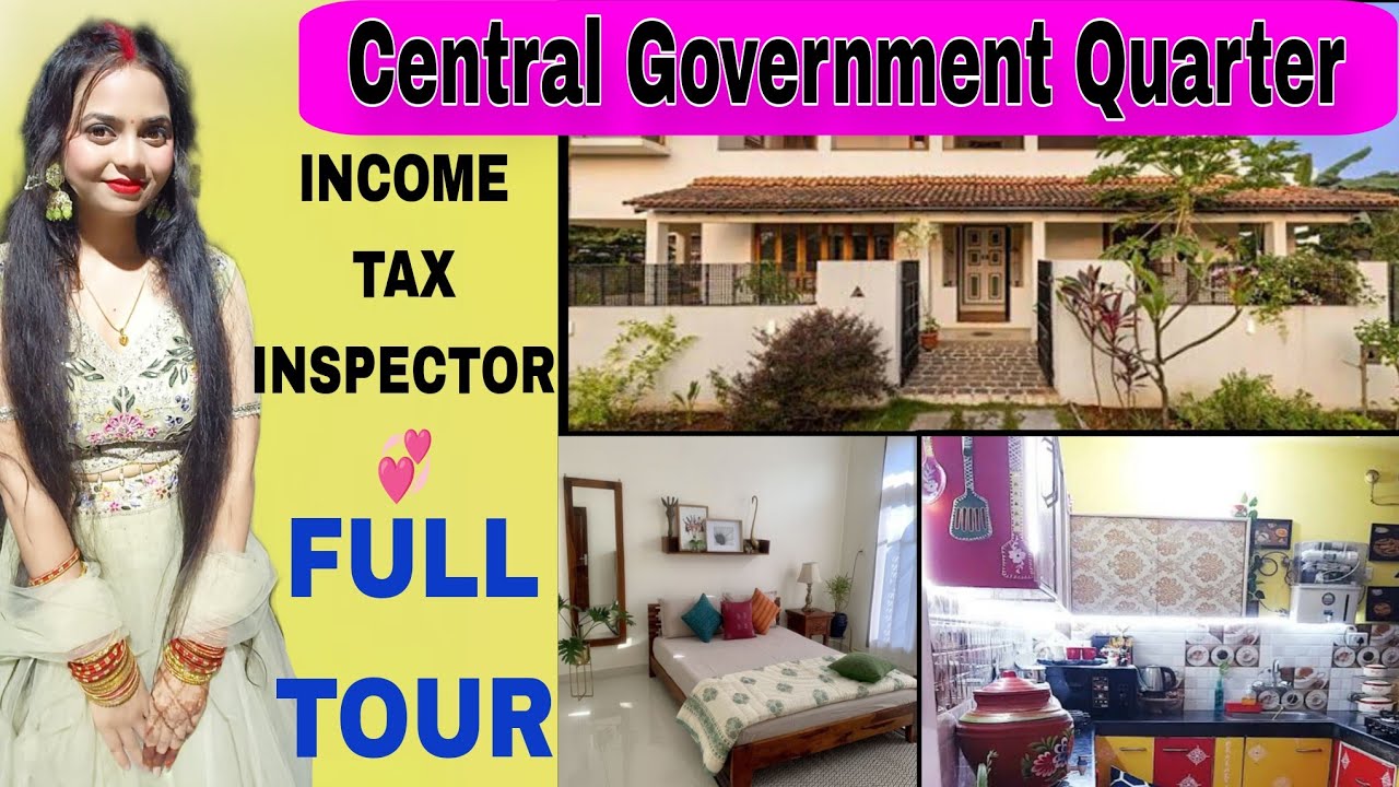 My Central government quarter😍 Income tax colony💖after selection in SSC CGL🥳Income tax inspector#ssc