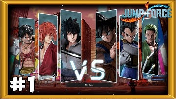 Jump Force Open Beta Offline Mode - Part 1