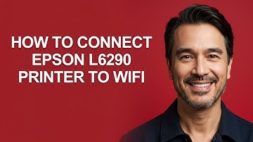How to Connect Epson l6290 Printer to Wifi - KevinHowTo