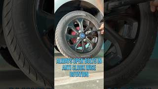 Tyre Change Made Easy | How to Change Tyre in Minutes🛞🔧 #howtochangetyre #youtubeshorts