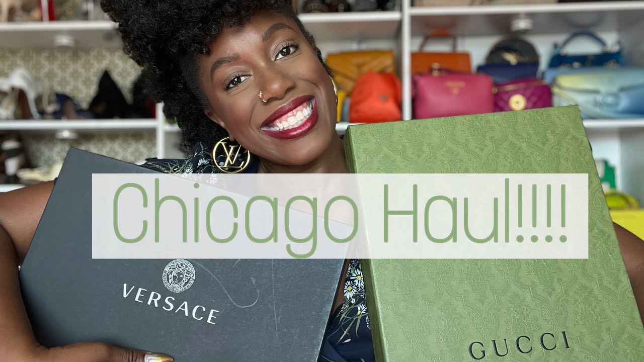 Chicago Luxury Shopping Haul 2023: Gucci, Versace, Saint Laurent UNBOXING & Review!