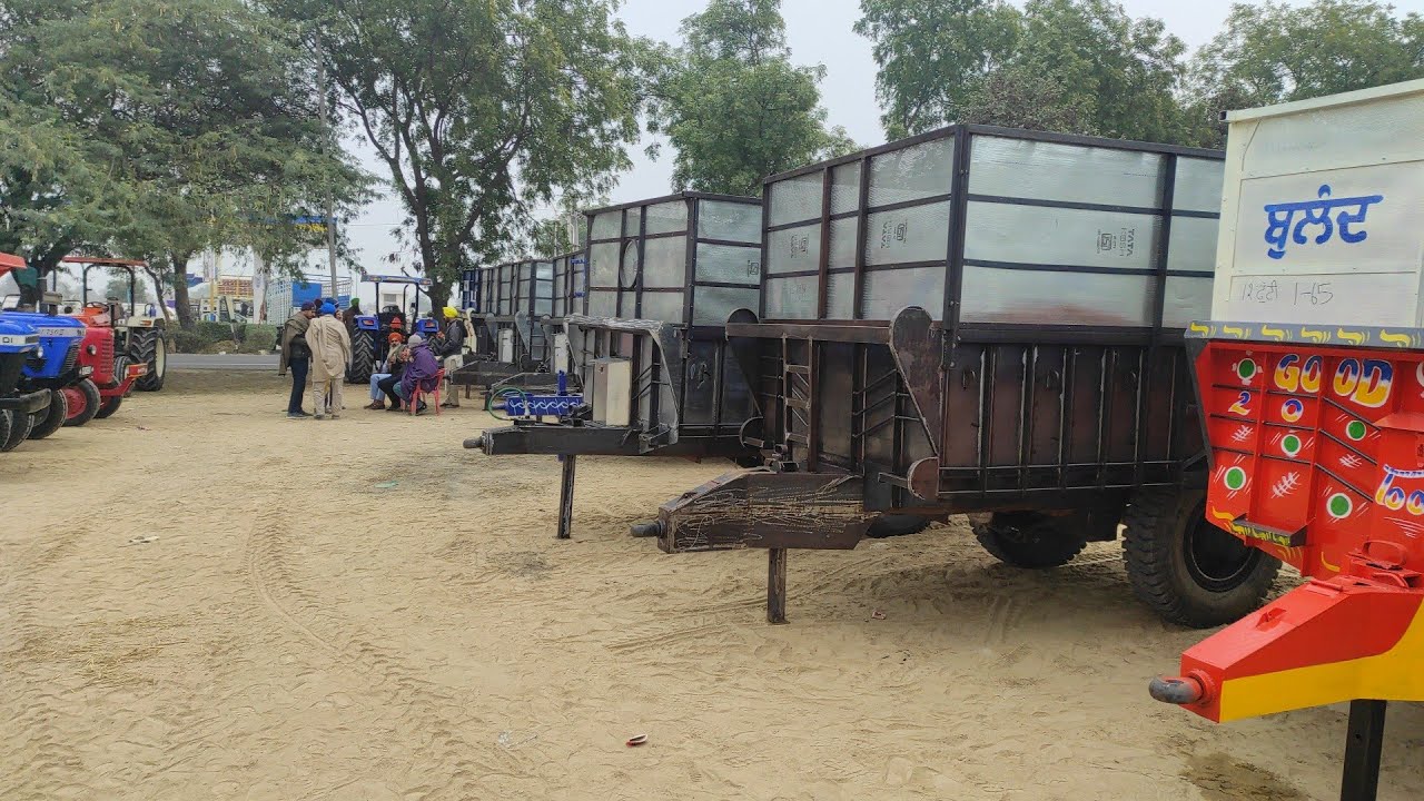 10-24-01  Sale of large electric wagons of Punjab tractors  Sale of new Sabo Talundi Mandi tractor