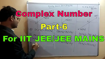 Complex Number for IIT JEE/JEE MAIN | PART-6 | By-Ajit Sharma sir(Ex faculty FIITJEE,SUPER100)