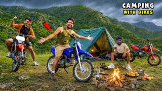24 Hours Camping With Dirt Bikes - भाई, मज़ा आ गया | 😍