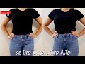 COMO AUMENTAR EL TIRO DE UN JEAN | Alargar tiro de un pantalon | Katirya Rodriguez