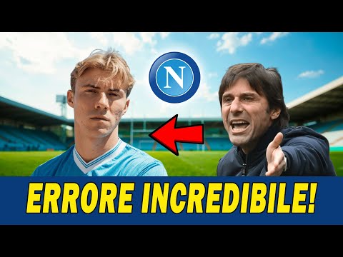 Video ERRORE CLAMOROSO DI HOJLUND CONTE INFURIATO E NAPOLI KO A UDINE!
